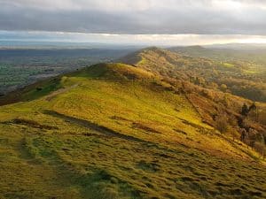 Malvern Hills, Malvern, Worcestershire, UK