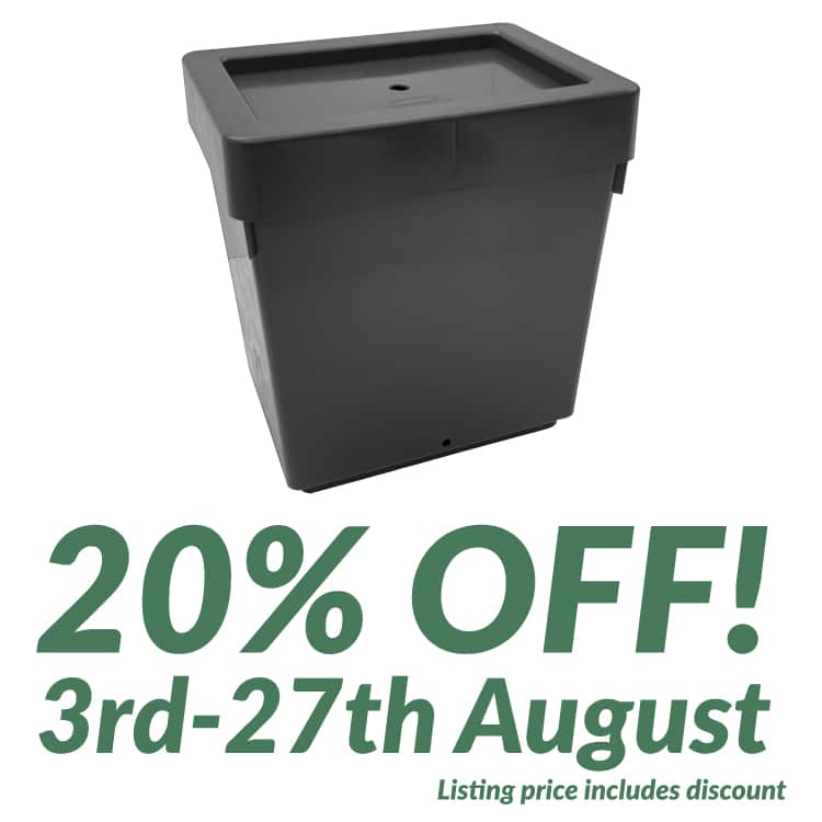 30 Litre Tank inc. Lid & Top Hat Grommet