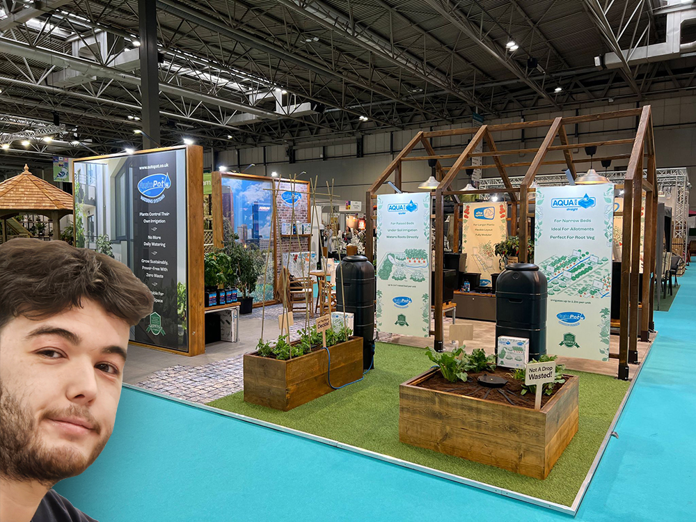 He’s not just good on paper! Josh has had a hand (and a head!)
in devising much of our physical marketing - including recent exhibition stands