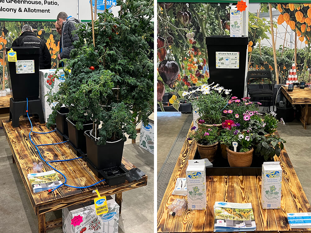 4Pot and easy2Go live demo setups.