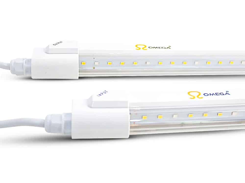 Strip light LED’s such as these can be fitted discreetly in a wide range of locations