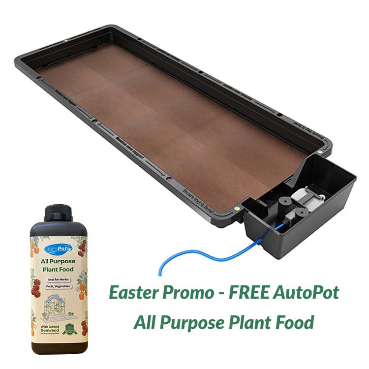 Tray2Grow Slim Kit + Free AutoPot Plant Food (1L)