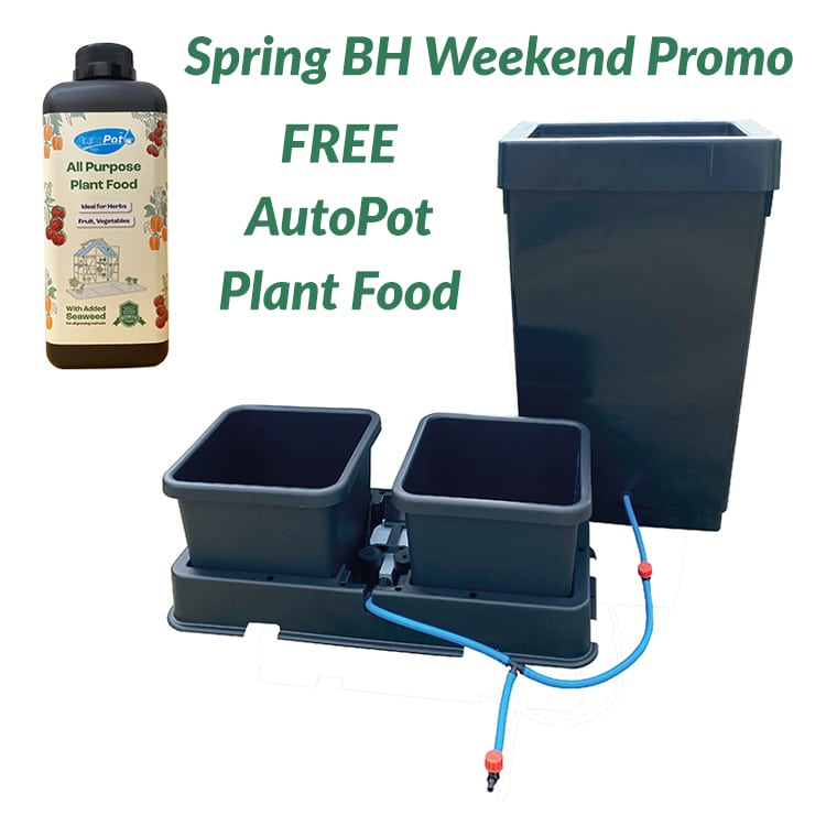 easy2grow Kit + Free AutoPot Plant Food (1L)